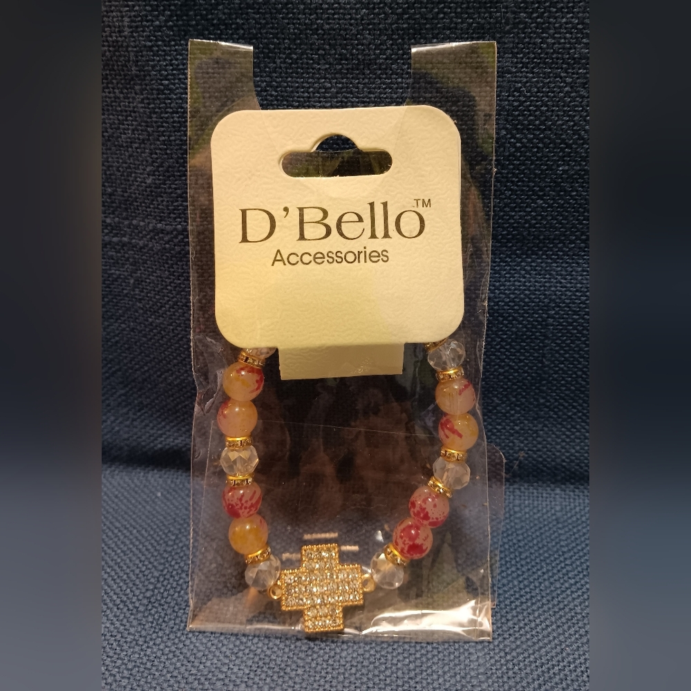 D'Bello Accessories Bead Bracelet NIP